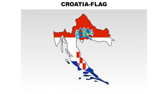 Croatia Country PowerPoint Flags