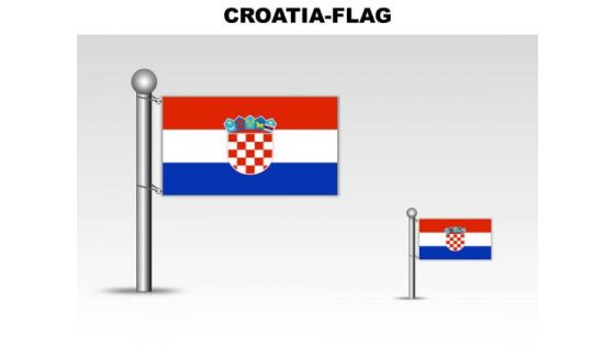 Croatia Country PowerPoint Flags