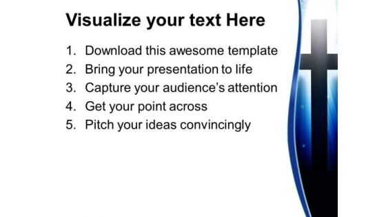 Cross Christian PowerPoint Templates And PowerPoint Themes 0712