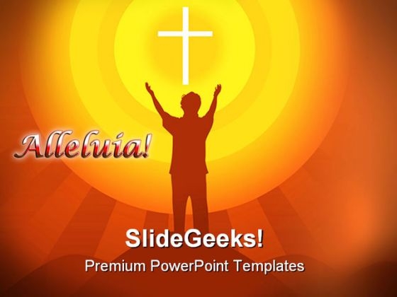 Cross Religion PowerPoint Templates And PowerPoint Backgrounds 0811