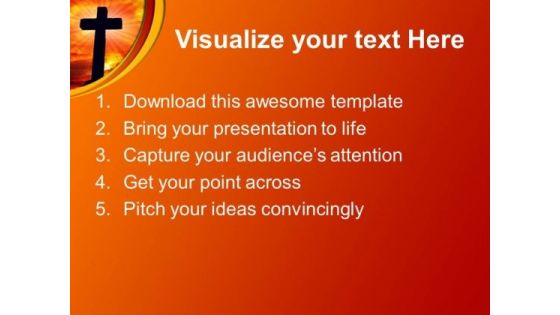 Cross Religion PowerPoint Templates And PowerPoint Themes 0712
