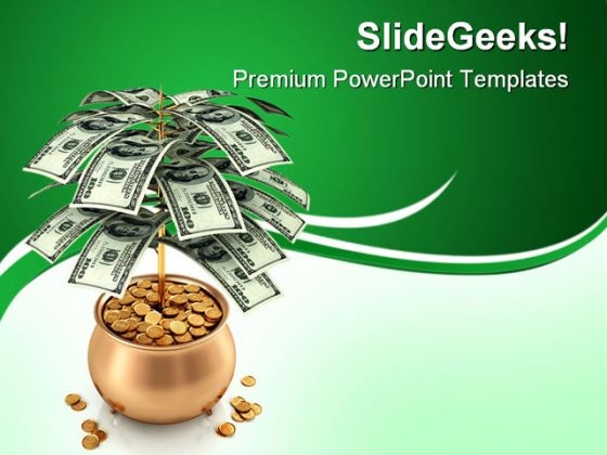 Cultivate Money Finance PowerPoint Templates And PowerPoint Backgrounds 0211