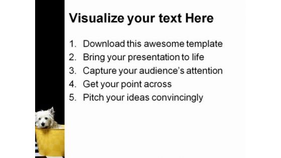 Cute Dog Animals PowerPoint Themes And PowerPoint Slides 0411
