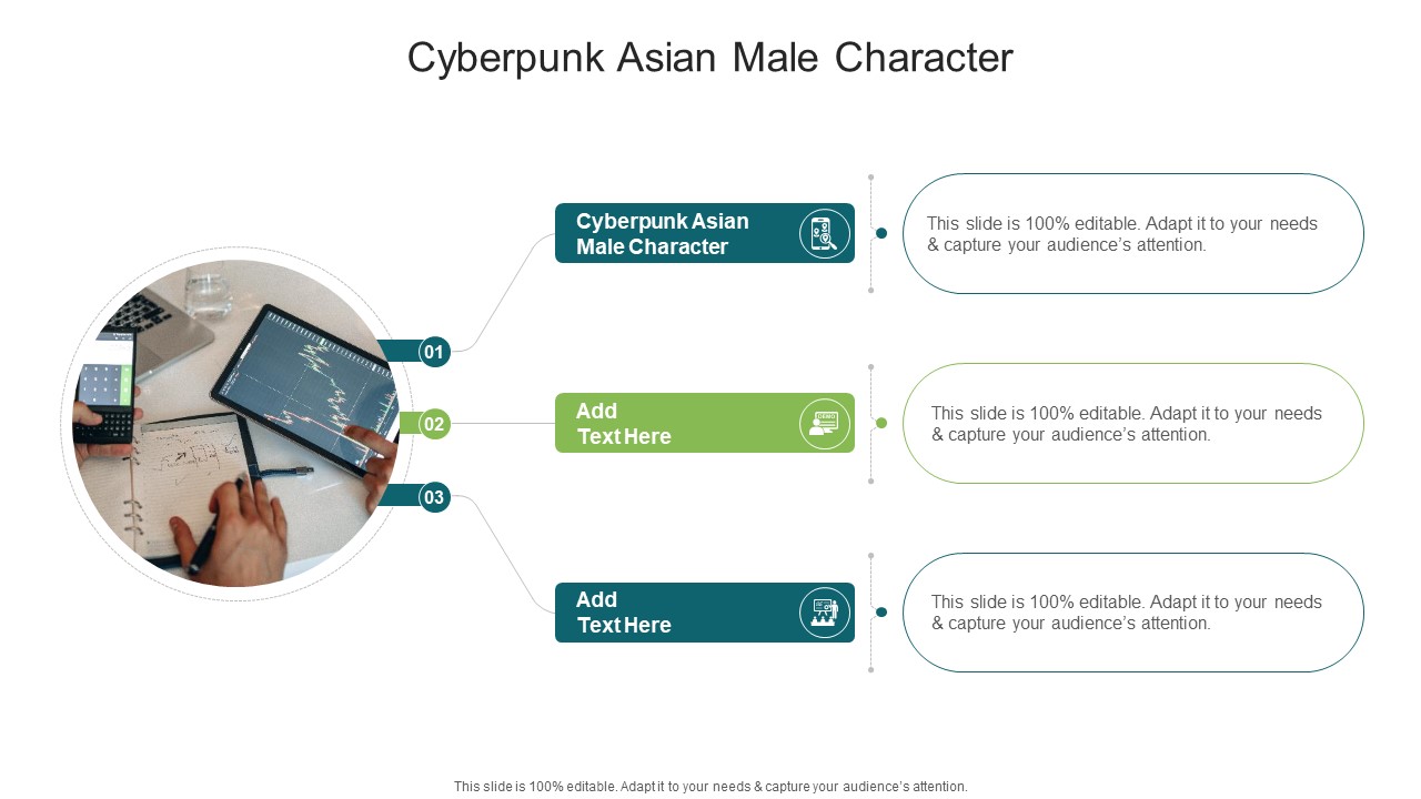 Cyberpunk Asian Male Character In Powerpoint And Google Slides Cpb