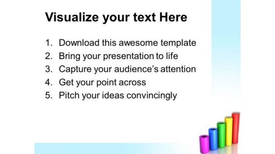Cylinder Graph Success PowerPoint Templates And PowerPoint Themes 0512