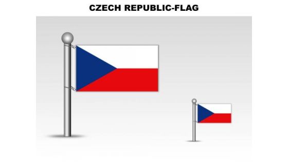 Czech Republic Country PowerPoint Flags