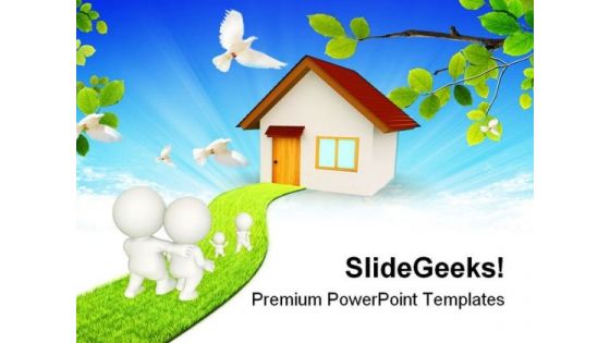 D Family Nature PowerPoint Templates And PowerPoint Backgrounds 0211