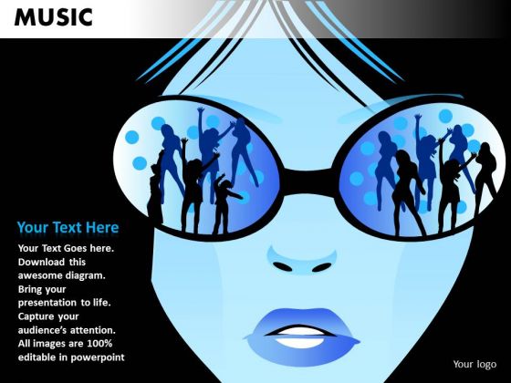 Dance Club Party PowerPoint Templates Editable Ppt Slides