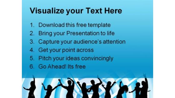 Entertainment People PowerPoint Template