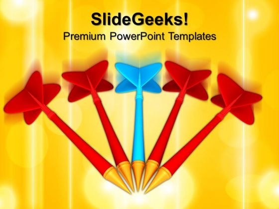 Dart Arrows PowerPoint Templates And PowerPoint Themes 0612