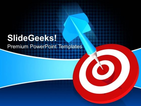 Dart Target Business PowerPoint Templates And PowerPoint Themes 0612
