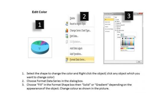 Data Analysis Excel 3d Pie Chart For Marketing Process PowerPoint Templates