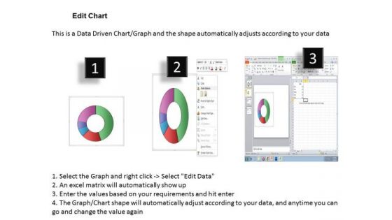 Data Analysis Excel Categorical Statistics Doughnut Chart PowerPoint Templates