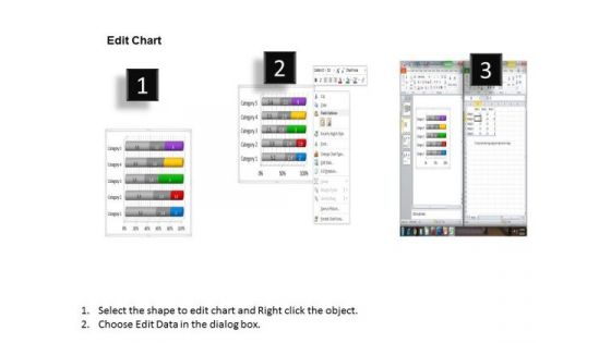 Data Analysis Programs 3d Bar Chart To Put Information PowerPoint Templates