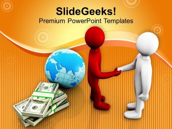 Deal Signed Global Business Concept PowerPoint Templates Ppt Backgrounds For Slides 0413