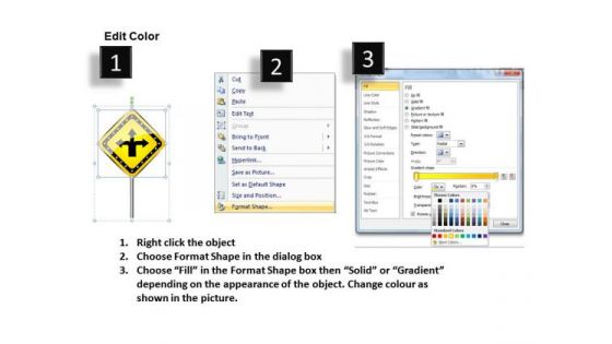 Decision Traffic Direction PowerPoint Slides And Ppt Diagram Templates