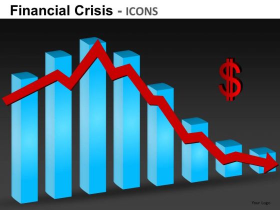 Declining Sales Revenue PowerPoint Templates
