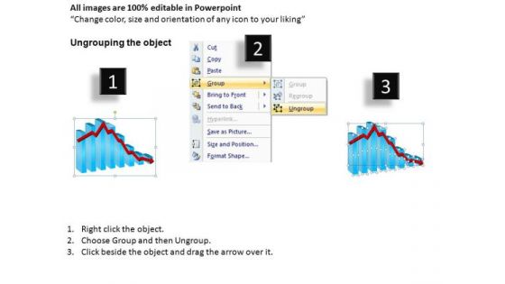 Declining Sales Revenue PowerPoint Templates