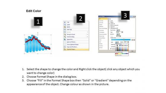 Declining Sales Revenue PowerPoint Templates