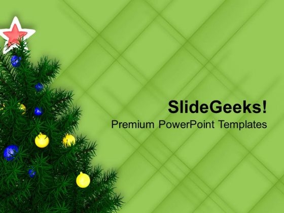 Decorate Christmas Tree This Winter PowerPoint Templates Ppt Backgrounds For Slides 0513