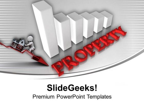 Decreasing Rate Of Properties PowerPoint Templates Ppt Backgrounds For Slides 0713