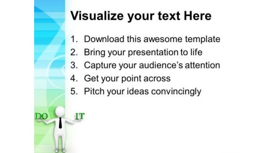 Dedicated For The Work Business Concept PowerPoint Templates Ppt Backgrounds For Slides 0713