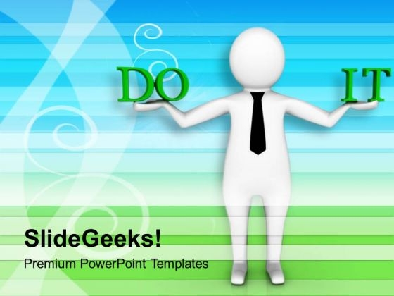 Dedicated For The Work Business Concept PowerPoint Templates Ppt Backgrounds For Slides 0713