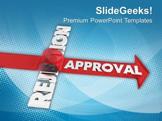 Dedication To Overcome Negative Feedback PowerPoint Templates Ppt Backgrounds For Slides 0413