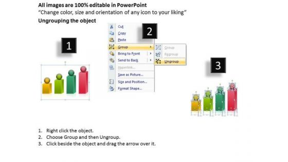 Demonstration Of Angled Process Bar Chart Help Me Write Business Plan PowerPoint Slides