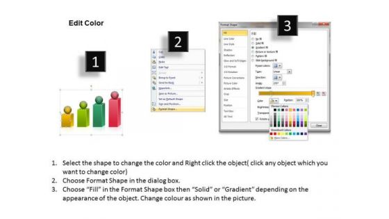 Demonstration Of Angled Process Bar Chart Help Me Write Business Plan PowerPoint Slides