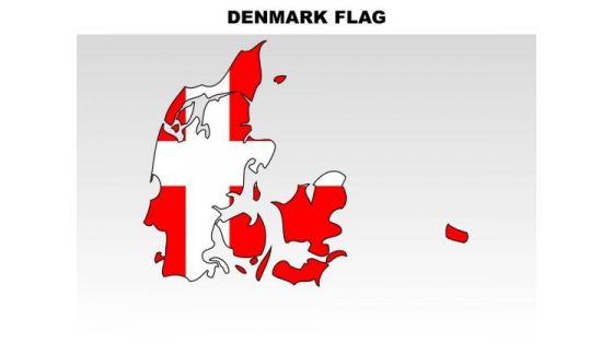 Denmark Country PowerPoint Flags