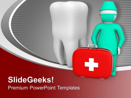 Dentist Can Take Care Of Oral Health PowerPoint Templates Ppt Backgrounds For Slides 0713