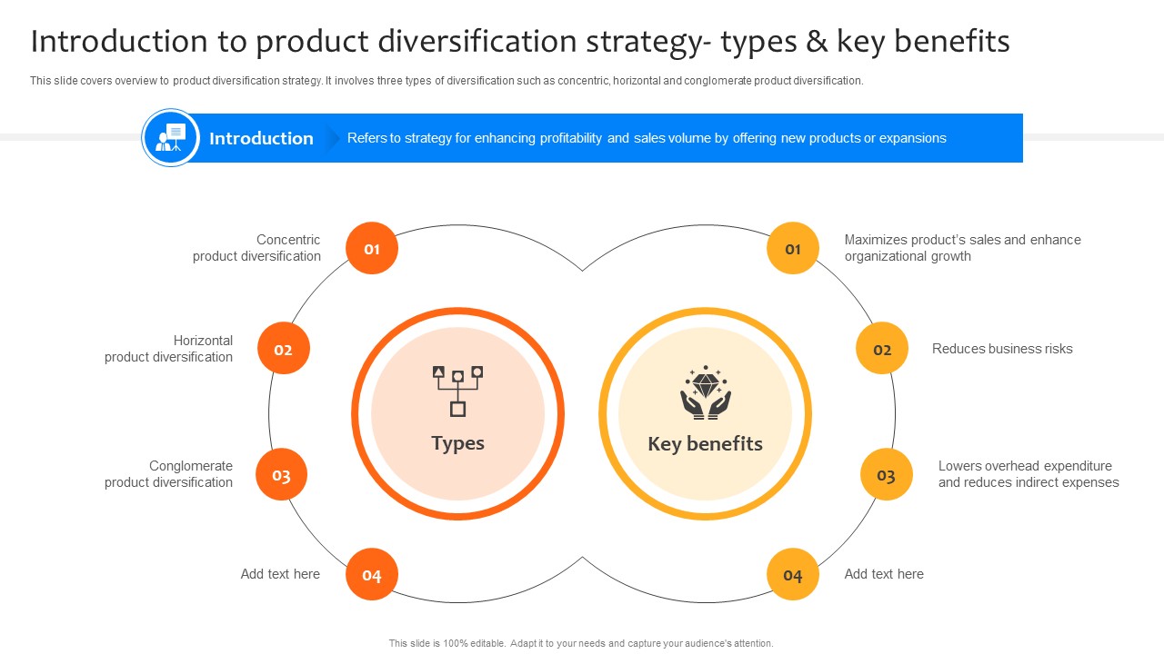 Deploying Strategies For Business Introduction To Product Diversification Strategy SS V