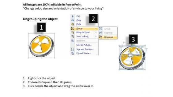 Design Nuclear Power Warning Signs Circles PowerPoint Slides And Ppt Diagram Templates
