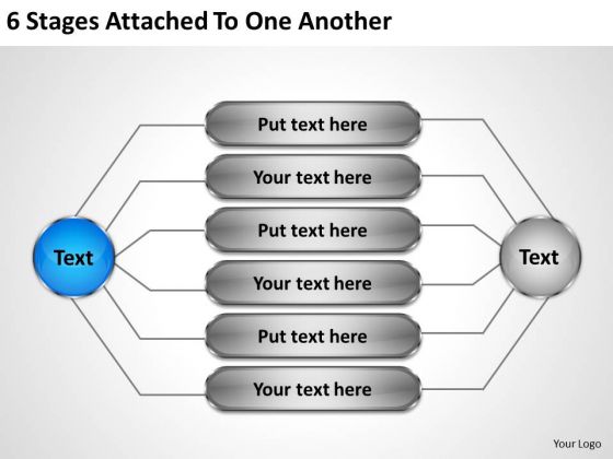 Developing Business Strategy 6 Stages Attached To One Another