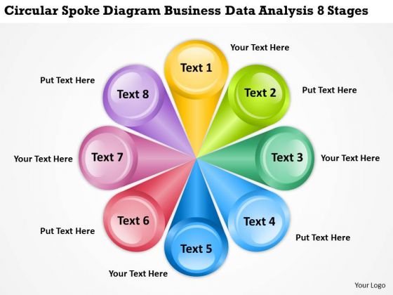 Diagram Business Data Analysis 8 Stages Real Estate Plan Examples PowerPoint Slides