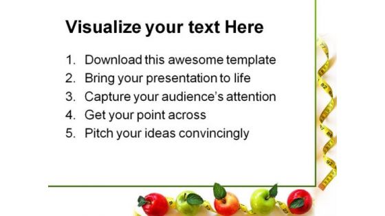 Dieting Abstract Health PowerPoint Templates And PowerPoint Backgrounds 0211