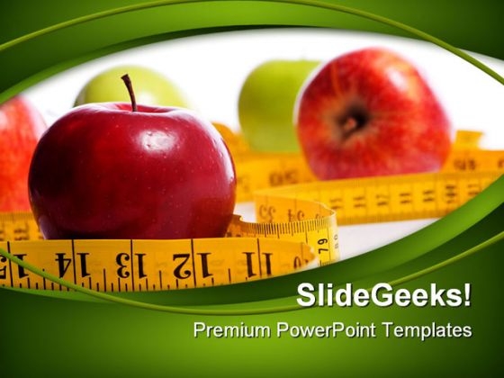 Dieting Concept Health PowerPoint Templates And PowerPoint Backgrounds 0411