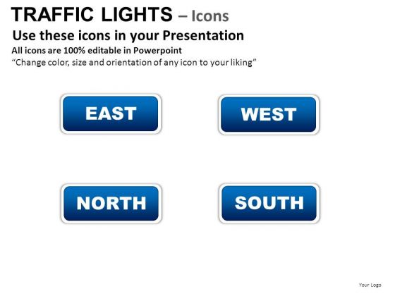 Directions Street Traffic Light PowerPoint Slides And Ppt Diagram Templates