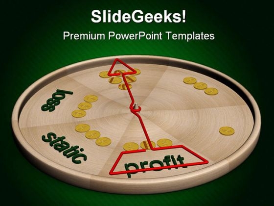 Disk With Instruction Business PowerPoint Backgrounds And Templates 1210