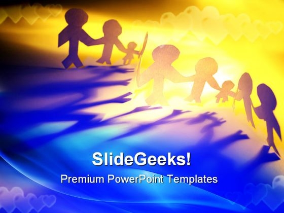 Diversity Of People Family PowerPoint Templates And PowerPoint Backgrounds 0611