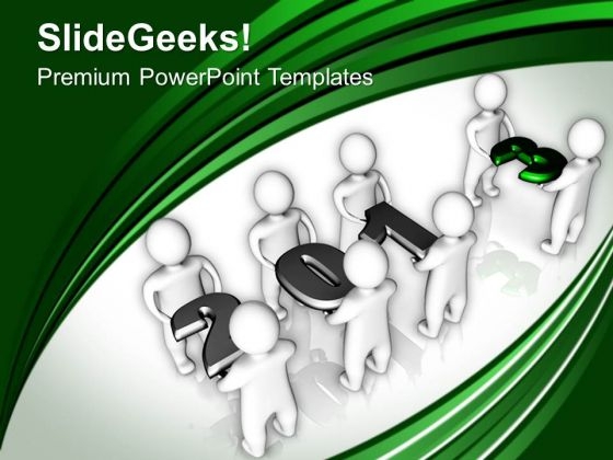 Do Team Efforts This Year 2013 PowerPoint Templates Ppt Backgrounds For Slides 0513