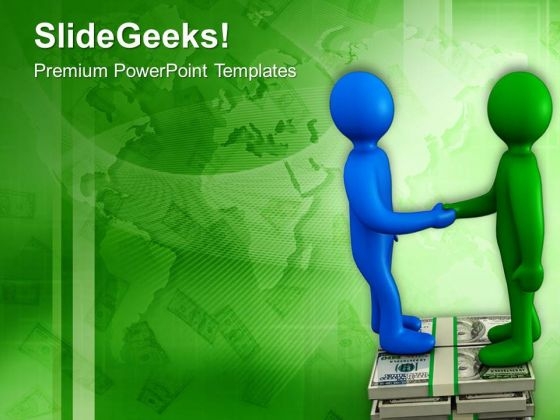 Do The Handshake For Better Deal PowerPoint Templates Ppt Backgrounds For Slides 0413
