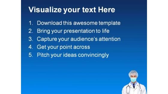 Doctor Hospitality PowerPoint Templates And PowerPoint Backgrounds 0611