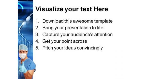 Doctor Medical PowerPoint Template 0910