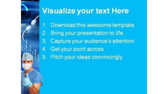 Doctor Medical PowerPoint Template 0910