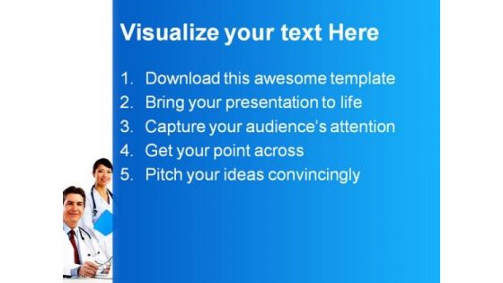 Doctors Team01 Medical PowerPoint Themes And PowerPoint Slides 0411