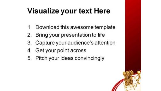 Domain Shopping E Commerce Technology PowerPoint Themes And PowerPoint Slides 0611