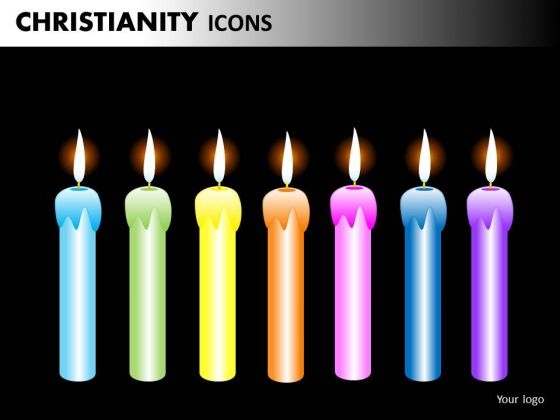Download Church Birthdays Candles PowerPoint Slides