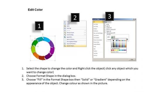 Download Ppt Templates 9 Stages Editable Cycle Diagram PowerPoint Slides